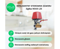Nous Inteligentny Sterownik Zaworu ZigBee LZ3 - 739752 - zdjęcie 3